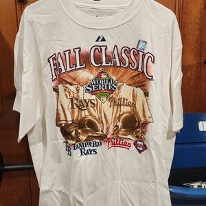 Majestic Cream Fall Classic 2008 World Series T-Shirt